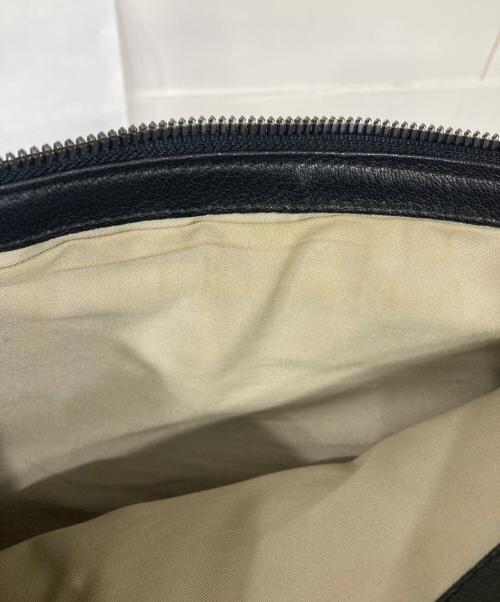 PORTER（ポーター）PORTER (ポーター) レザーショルダーバッグ ブラックの古着・服飾アイテム