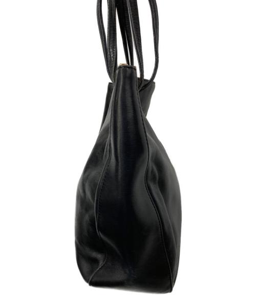 BALLY（バリー）BALLY (バリー) レザートートバッグ ブラックの古着・服飾アイテム