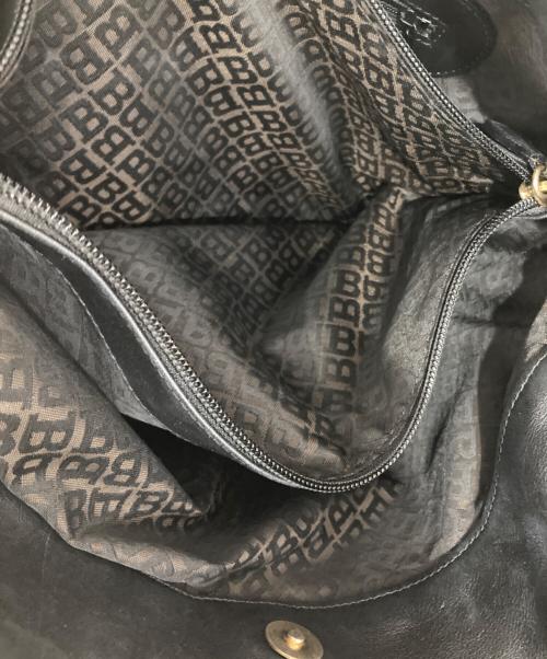 BALLY（バリー）BALLY (バリー) レザートートバッグ ブラックの古着・服飾アイテム