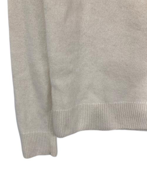 DRIES VAN NOTEN（ドリスヴァンノッテン）DRIES VAN NOTEN (ドリスヴァンノッテン) カシミヤ混ニット アイボリー サイズ:Sの古着・服飾アイテム