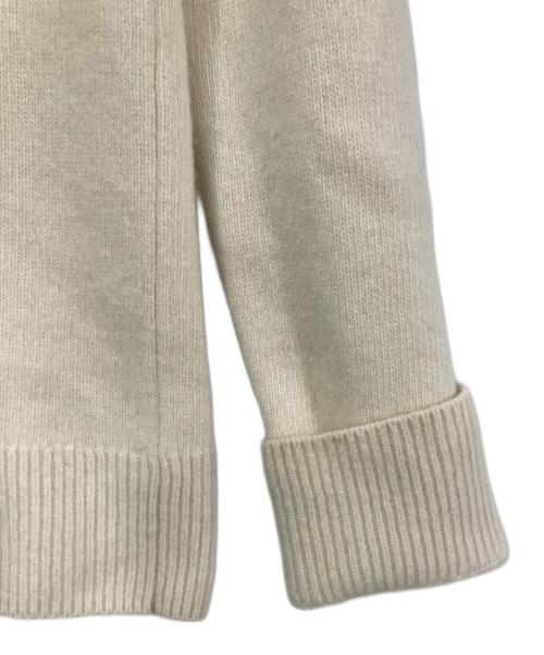 DRIES VAN NOTEN（ドリスヴァンノッテン）DRIES VAN NOTEN (ドリスヴァンノッテン) カシミヤ混ニット アイボリー サイズ:Sの古着・服飾アイテム