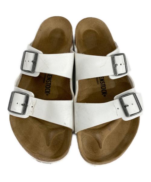 BIRKENSTOCK（ビルケンシュトック）BIRKENSTOCK (ビルケンシュトック) Arizona ホワイト サイズ:44の古着・服飾アイテム