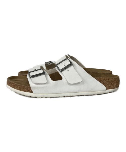 BIRKENSTOCK（ビルケンシュトック）BIRKENSTOCK (ビルケンシュトック) Arizona ホワイト サイズ:44の古着・服飾アイテム