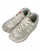 NEW BALANCEニューバランス）の古着「厚底スニーカー」｜アイボリー