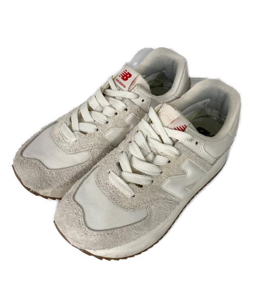 NEW BALANCE（ニューバランス）NEW BALANCE (ニューバランス) 厚底スニーカー アイボリー サイズ:US6.5の古着・服飾アイテム