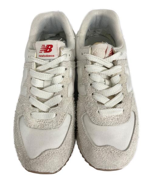 NEW BALANCE（ニューバランス）NEW BALANCE (ニューバランス) 厚底スニーカー アイボリー サイズ:US6.5の古着・服飾アイテム