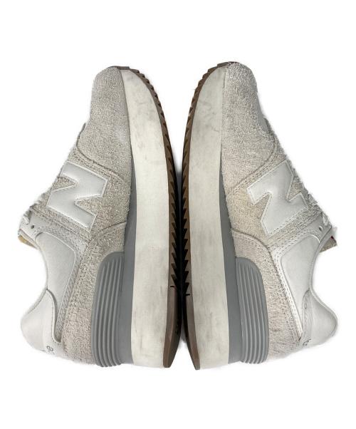 NEW BALANCE（ニューバランス）NEW BALANCE (ニューバランス) 厚底スニーカー アイボリー サイズ:US6.5の古着・服飾アイテム