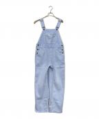 Sea Room lynnシールームリン）の古着「サルファダイStraightデニム サロペット」｜ブルー