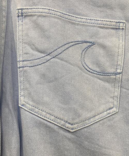 Sea Room lynn（シールームリン）Sea Room Lynn (シールームリン) サルファダイStraightデニム サロペット ブルー サイズ:Sの古着・服飾アイテム