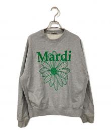 Mardi Mercredi（マルディメクルディ）の古着「ロゴプリントスウェット」｜グレー