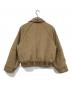 moussy (マウジー) F/SUEDE GATHER ブルゾン ベージュ サイズ:Free：8000円