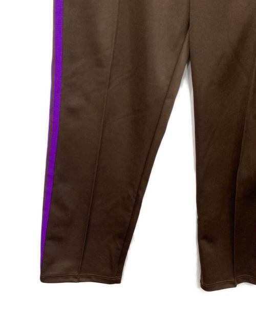 Needles（ニードルズ）Needles (ニードルズ) Track Pant Poly Smooth ブラウン×パープル サイズ:Mの古着・服飾アイテム