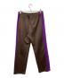 Needles (ニードルズ) Track Pant Poly Smooth ブラウン×パープル サイズ:M：13000円