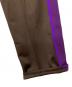 中古・古着 Needles (ニードルズ) Track Pant Poly Smooth ブラウン×パープル サイズ:M：13000円