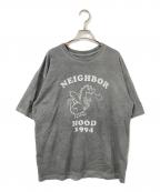 NEIGHBORHOODネイバーフッド）の古着「1994プリントTシャツ」｜グレー