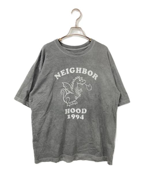 NEIGHBORHOOD（ネイバーフッド）NEIGHBORHOOD (ネイバーフッド) 1994プリントTシャツ グレー サイズ:Lの古着・服飾アイテム