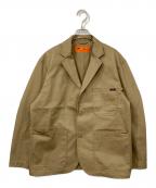 FREAK'S STORE×RED KAPフリークスストア×レッド キャップ）の古着「別注ワークジャケット」｜ベージュ