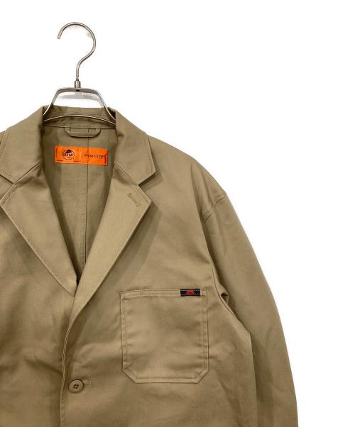 FREAK'S STORE（フリークスストア）FREAK'S STORE (フリークスストア) RED KAP (レッド キャップ) 別注ワークジャケット ベージュ サイズ:Sの古着・服飾アイテム