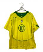 NIKEナイキ）の古着「KNVB REISSUE S/S TOP」｜イエロー