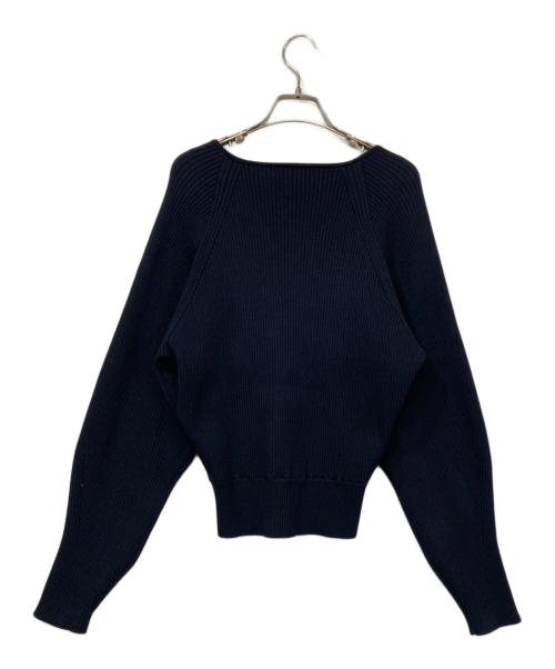 anuans（アニュアンス）anuans (アニュアンス) リブニットセットアップ ネイビー サイズ:FREEの古着・服飾アイテム