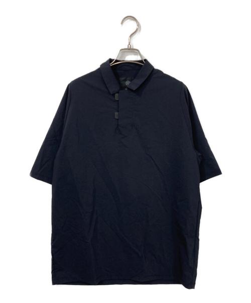 teatora（テアトラ）TEATORA (テアトラ) CAPSULESNAP POLO SHIRT ブラック サイズ:2の古着・服飾アイテム