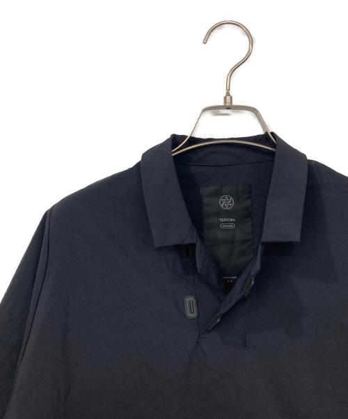 teatora（テアトラ）TEATORA (テアトラ) CAPSULESNAP POLO SHIRT ブラック サイズ:2の古着・服飾アイテム