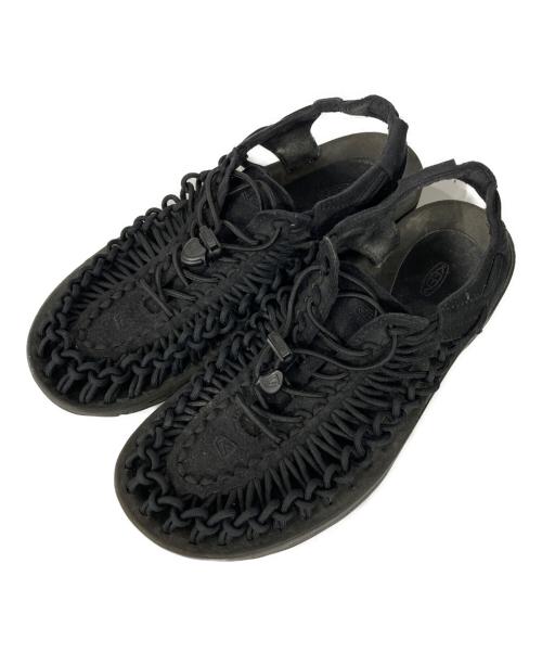KEEN（キーン）KEEN (キーン) ユニークサンダル ブラック サイズ:27.5の古着・服飾アイテム