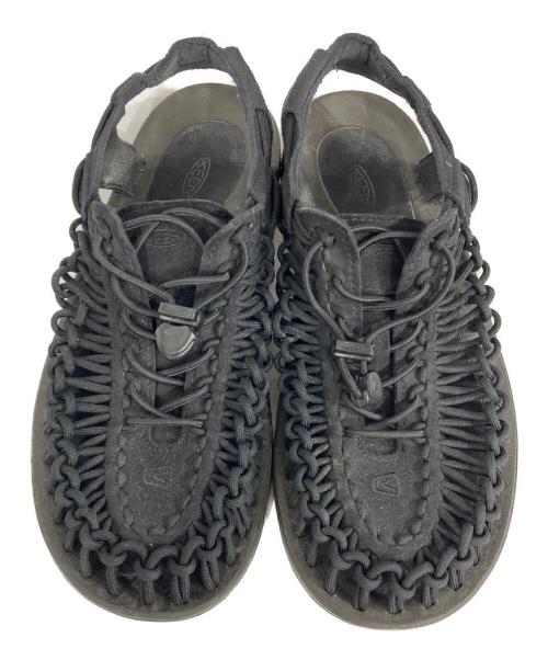 KEEN（キーン）KEEN (キーン) ユニークサンダル ブラック サイズ:27.5の古着・服飾アイテム