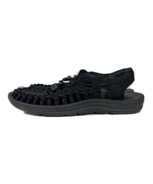 KEEN（キーン）KEEN (キーン) ユニークサンダル ブラック サイズ:27.5の古着・服飾アイテム