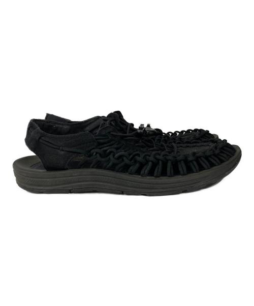 KEEN（キーン）KEEN (キーン) ユニークサンダル ブラック サイズ:27.5の古着・服飾アイテム