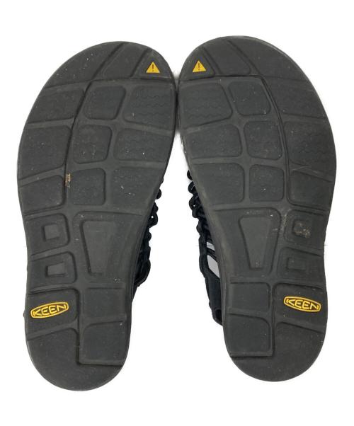 KEEN（キーン）KEEN (キーン) ユニークサンダル ブラック サイズ:27.5の古着・服飾アイテム