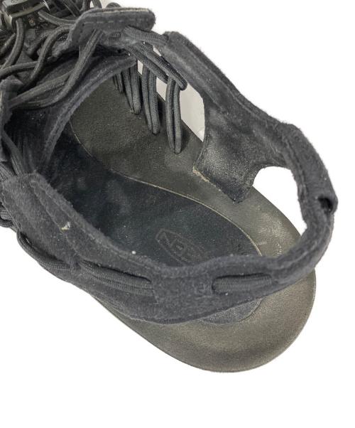 KEEN（キーン）KEEN (キーン) ユニークサンダル ブラック サイズ:27.5の古着・服飾アイテム