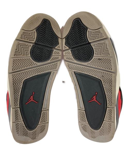 NIKE（ナイキ）NIKE (ナイキ) AIR JORDAN 4 RETRO レッド サイズ:28.0の古着・服飾アイテム