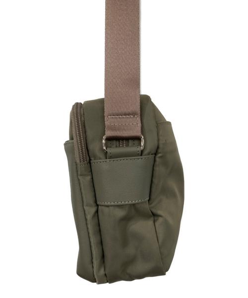Y'SACCS（イザック）Y'SACCS (イザック) レザーコンビナイロンショルダーバッグ グレージュ サイズ:SSの古着・服飾アイテム