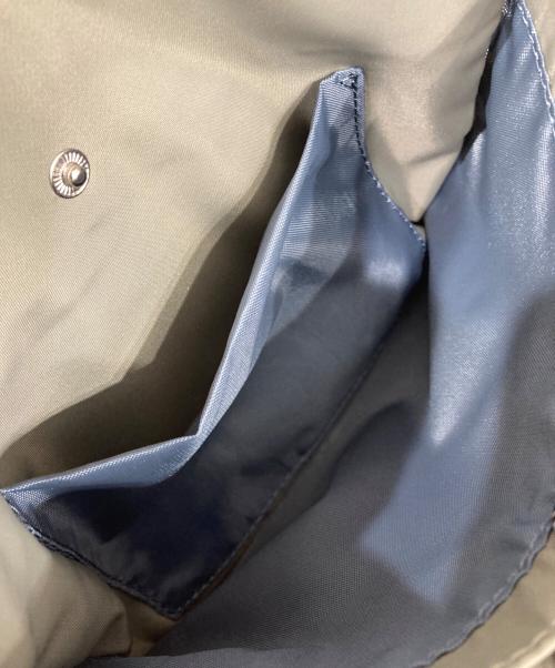 Y'SACCS（イザック）Y'SACCS (イザック) レザーコンビナイロンショルダーバッグ グレージュ サイズ:SSの古着・服飾アイテム
