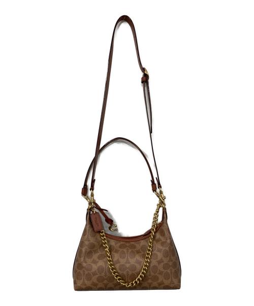 COACH（コーチ）COACH (コーチ) ジュリエット ショルダー バッグ 25 ブラウンの古着・服飾アイテム