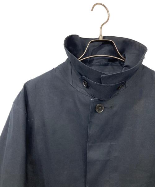 MACKINTOSH（マッキントッシュ）MACKINTOSH (マッキントッシュ) ウールライナー付ゴム引きコート ネイビー サイズ:40の古着・服飾アイテム