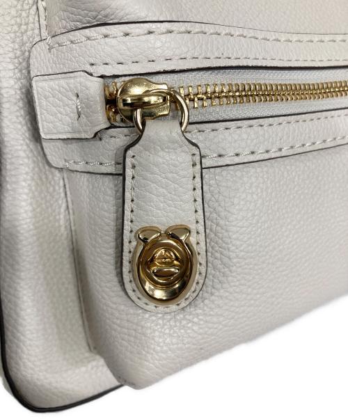 COACH（コーチ）COACH (コーチ) レザーミニリュック ホワイトの古着・服飾アイテム