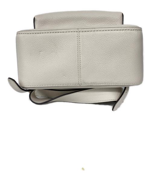 COACH（コーチ）COACH (コーチ) レザーミニリュック ホワイトの古着・服飾アイテム