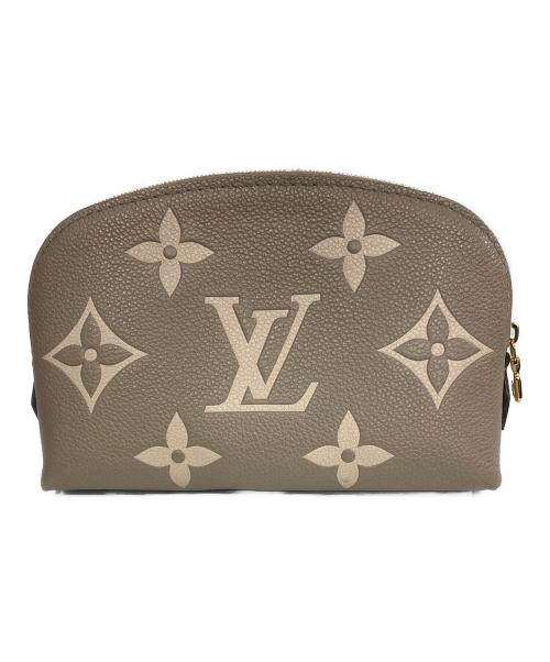 LOUIS VUITTON（ルイ ヴィトン）LOUIS VUITTON (ルイ ヴィトン) ポシェット・コスメティック ベージュの古着・服飾アイテム