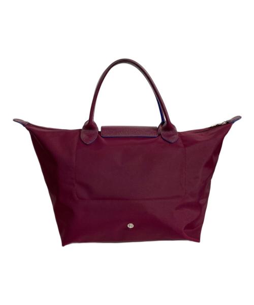 LONGCHAMP（ロンシャン）LONGCHAMP (ロンシャン) ハンドバッグ バイオレットの古着・服飾アイテム