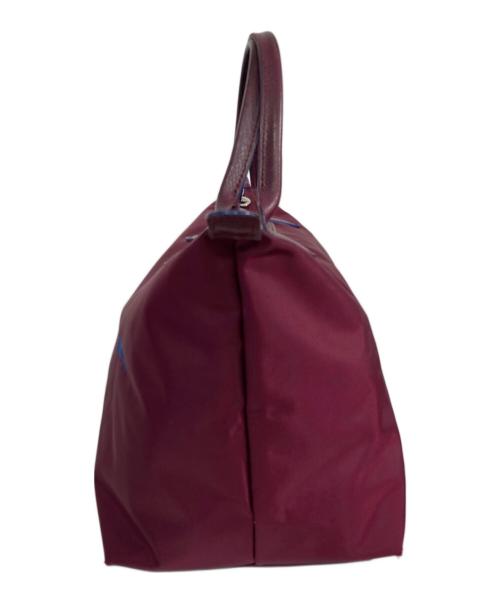 LONGCHAMP（ロンシャン）LONGCHAMP (ロンシャン) ハンドバッグ バイオレットの古着・服飾アイテム