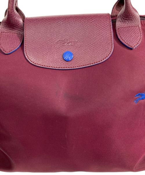 LONGCHAMP（ロンシャン）LONGCHAMP (ロンシャン) ハンドバッグ バイオレットの古着・服飾アイテム
