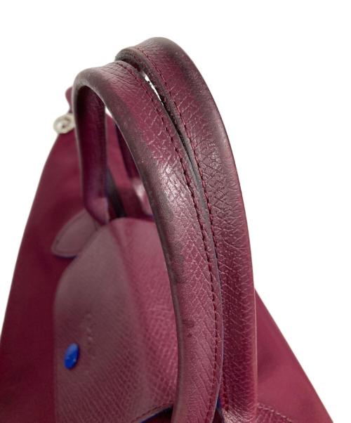 LONGCHAMP（ロンシャン）LONGCHAMP (ロンシャン) ハンドバッグ バイオレットの古着・服飾アイテム
