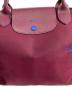中古・古着 LONGCHAMP (ロンシャン) ハンドバッグ バイオレット：4000円