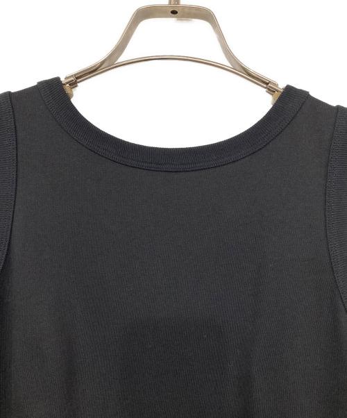 SLOANE（スローン）SLOANE (スローン) コットン天竺 タンクマキシワンピース ブラック サイズ:1の古着・服飾アイテム