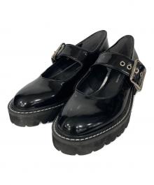 SY UNITED ARROWS（シーユナイテッドアローズ）の古着「メリージェーンフラットシューズ」｜ブラック