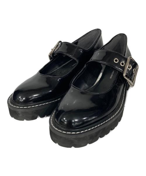 SY UNITED ARROWS（シーユナイテッドアローズ）SY UNITED ARROWS (シーユナイテッドアローズ) メリージェーンフラットシューズ ブラック サイズ:22.5の古着・服飾アイテム