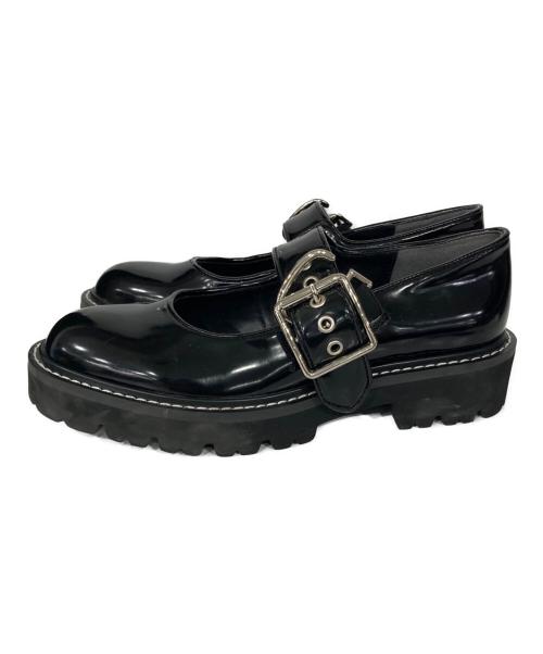 SY UNITED ARROWS（シーユナイテッドアローズ）SY UNITED ARROWS (シーユナイテッドアローズ) メリージェーンフラットシューズ ブラック サイズ:22.5の古着・服飾アイテム