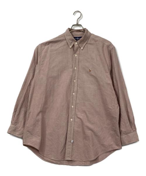RALPH LAUREN（ラルフローレン）RALPH LAUREN (ラルフローレン) ボタンダウンシャツ ピンク サイズ:17-35の古着・服飾アイテム